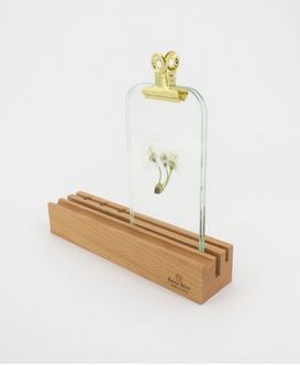 Holz Schreibtisch-Organizer aus Buche