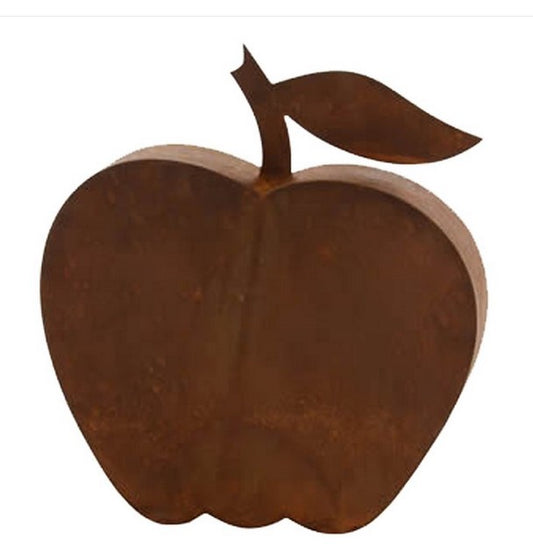 Großer 3D-Apfel Edelrost