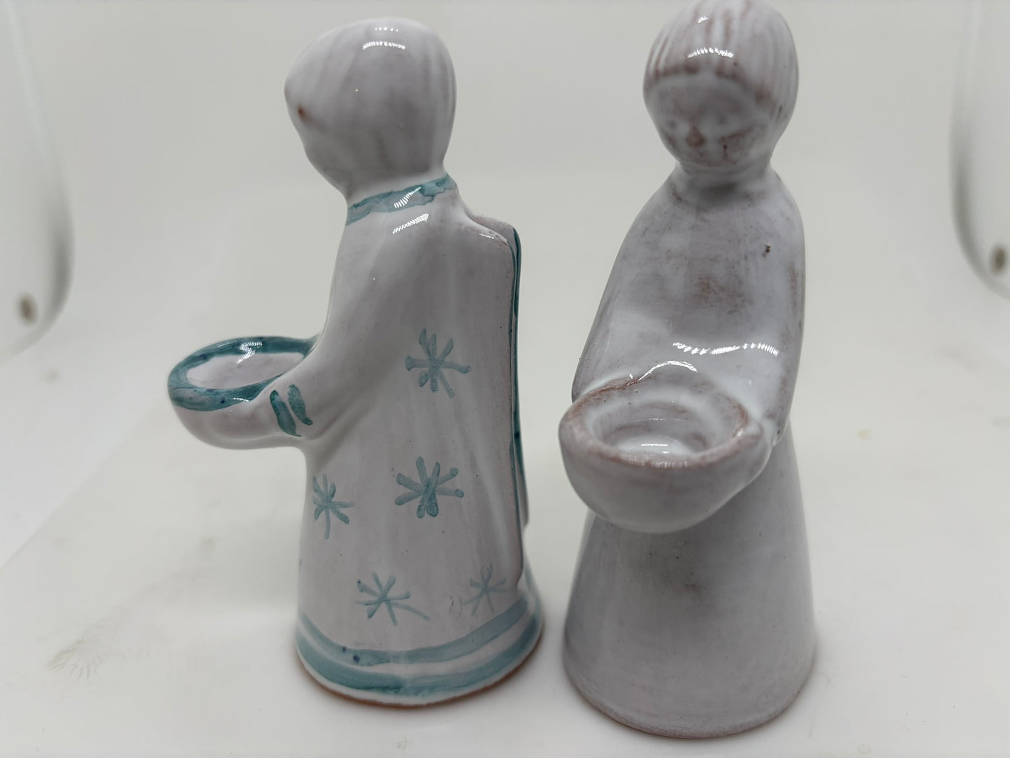 Keramikengel Set | Majolika Karlsruhe