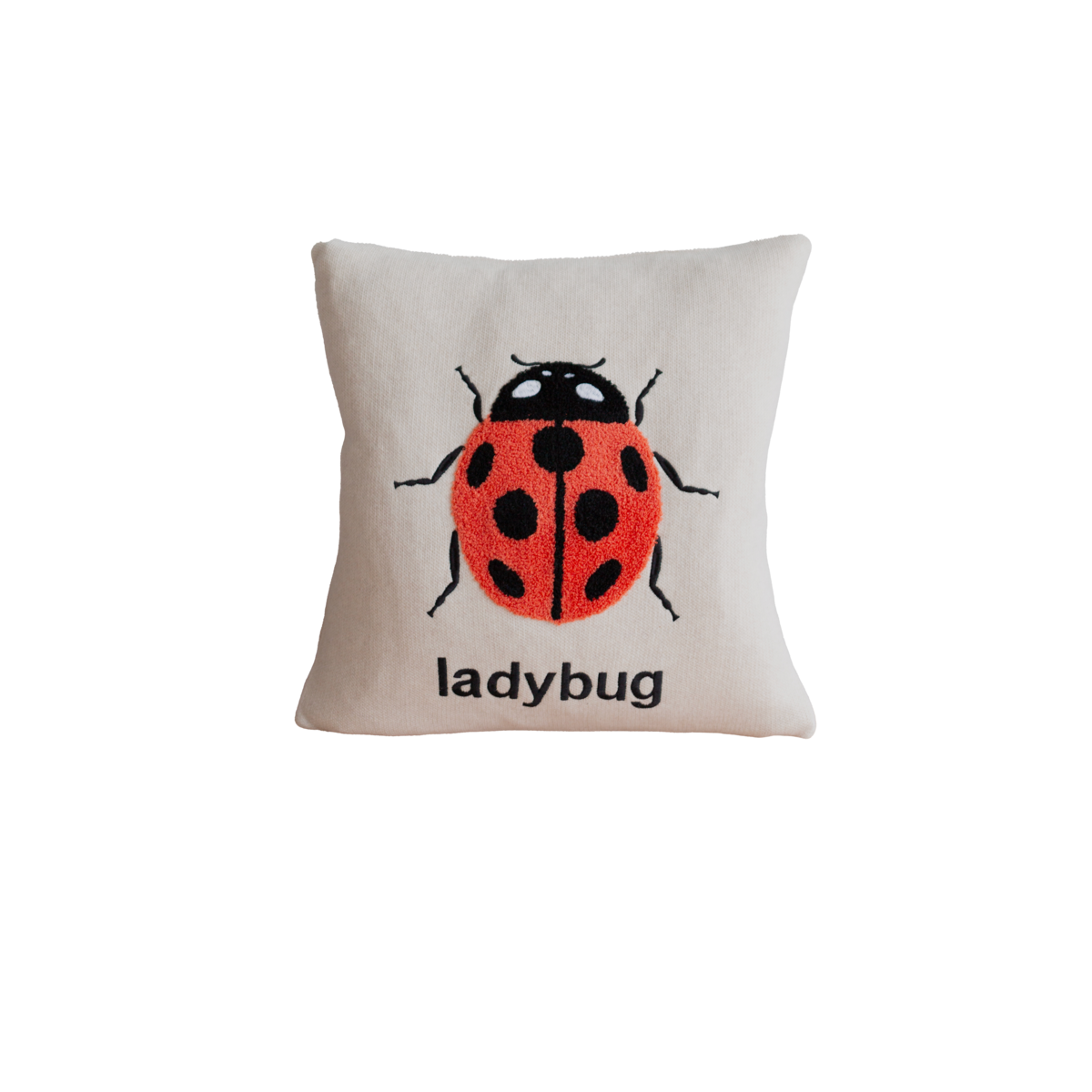 Kissen roter Maikäfer von Funky Doris| kombinierbar