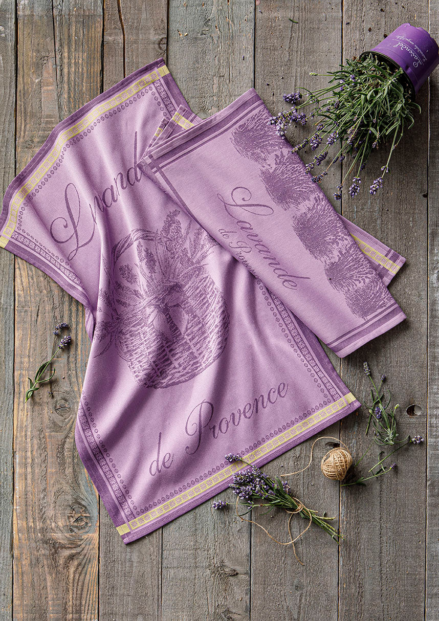 Geschirrtücher "Lavendel" - die Provence zieht in der Küche ein