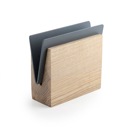 Serviettenhalter | Papierhalter | Holz und Metall