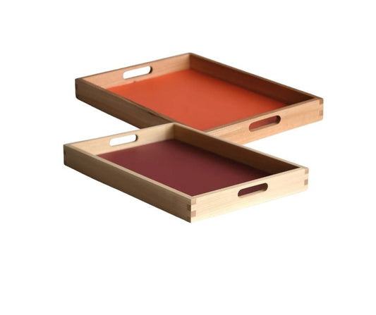 Serviertablett aus Ulme oder Ahorn