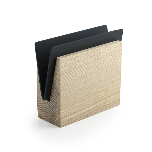Serviettenhalter | Papierhalter | Holz und Metall